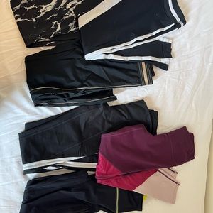 6 pair yoga pants